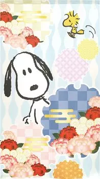 Noren Kobo Noren Curtain Snoopy PEANUTS SNOOPY Series Print Half Curtain Uraraka Ширина 85 см Длина 150 см 95189 светло-синий