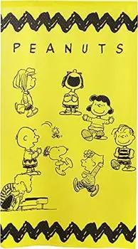 Noren Kobo Snoopy Goods Noren Noren Разделитель комнаты Штора Все Любят СНУПЫ АРАХИС Ширина 85 см Длина 150 см 11216 жёлтый