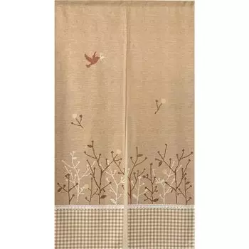 Noren Стильная перегородка для комнаты Nashiji Scandinavian Living Гардеробная Дверной проем Privacy Door Divider Curtain Ширина 85 Длина 150 82546 Noren, Curtain, Weave,