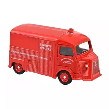 Norev 1/58 пожарная машина Citroen HY 1969 красный NOREV FIRE TRUCK Jet-Car мини-автомобиль [продукт]