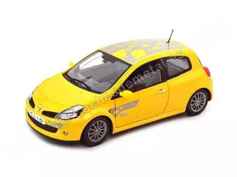 NOREV B Renault Clio RS F1 Team 07 Sirius Yellow 185236 1/18