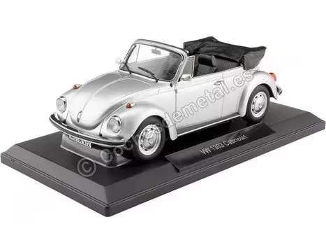NOREV B VW 1303 Cabriolet 73 Silver 188530 1/18
