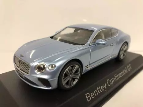 NOREV Bentley Continental GT 2018 Silver Lake масштаб 270321 1/43