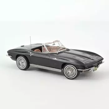 Norev Chevrolet Corvette Stingray C2 Cabriolet 1963 Black NOREV CORVETTE STING RAY CABRIOLET 1/18 [Item] чёрный