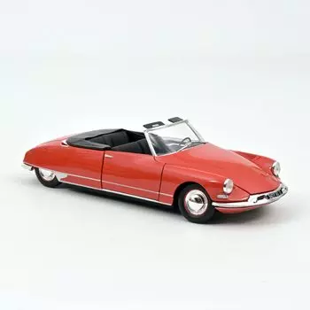 Norev Citroen DS19 Cabriolet Red NOREV Citroen DS 19 Cabriolet RED 181599 1/18 [Товар] красный