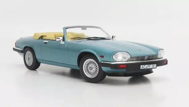 NOREV Jaguar Mini Car JAGUAR 1988 Cabriolet Limited to 1000 units 1/18 XJ-S (Light Blue) [Item] светло-синий