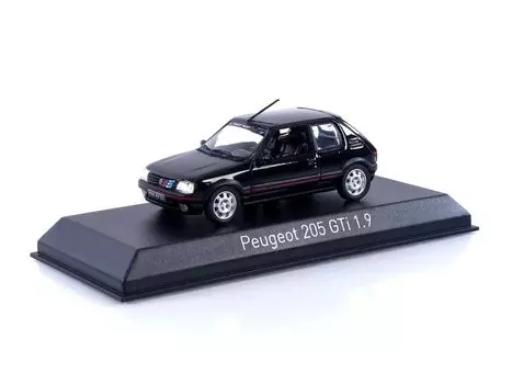 Norev Peugeot 205 GTi 1992 Черный Готовый Продукт 1/43 1.9 (ПТС Деко)