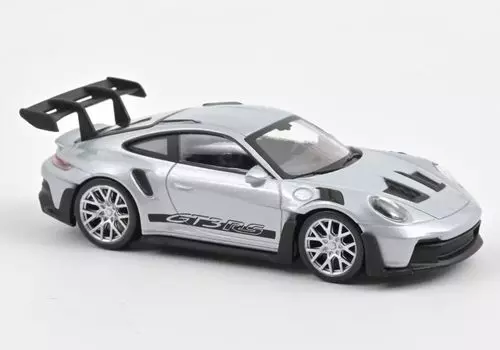 Norev Porsche 911 992 GT3 RS 2022 Silver NOREV JET CAR Mini Car 1/54 [Item] серебряный