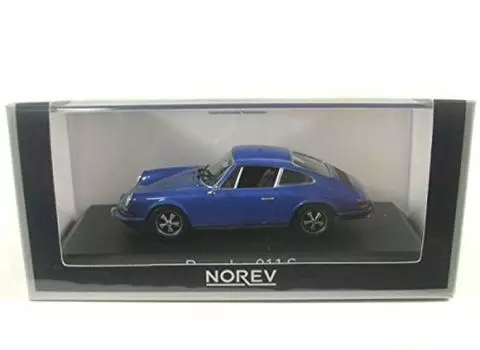 Norev Porsche 911 S 1973 Gemini Blue Metallic Finished Product 1/43 2.4 синий