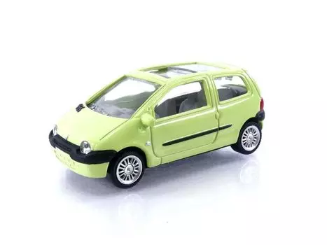 NOREV Renault Twingo масштабная литая модель 2004 Live 1/64 автомобиль, (Пастельно-желтый) [Использовал]