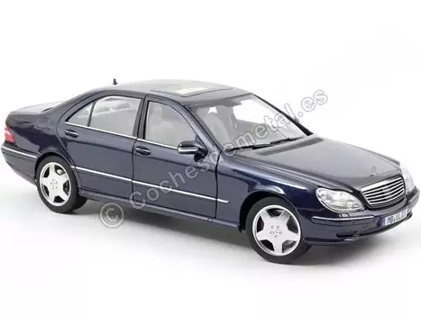 NOREV S55 AMG 00 металлик синий 183817 Mercedes-Benz 1/18 синий
