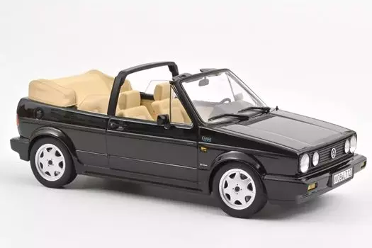 Norev Volkswagen Golf Cabriolet 1992 Черный Готовый Продукт 1/18