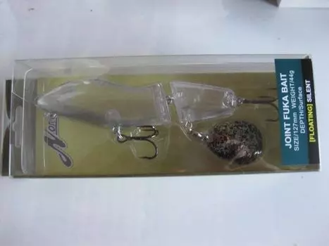 Nories Joint Hook Bait Clear Galaxy #JF16