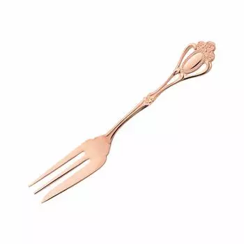 Noritake Cake Fork Christine 1 piece Pink Gold German Silver Pink Gold Plated 14.5cm 23Y/71PG