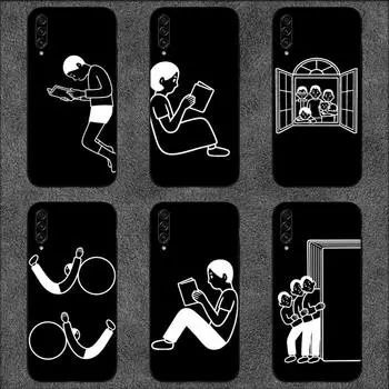 Noritake Cartoon Aesthetic art Phone Case For Samsung Galaxy A02 A12 A13 A22 A32 A41 A51 A53 A71 A73 Shell SamsungA715g