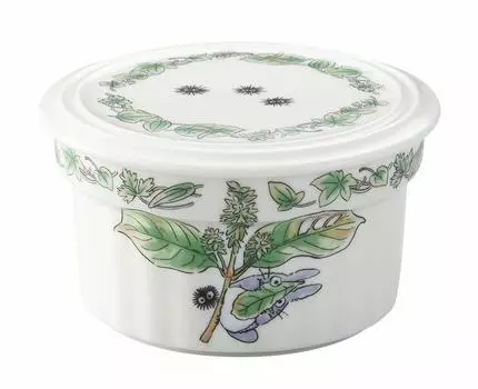Noritake Cocotte 9 см 125 см3 My Neighbor Totoro Можно использовать в духовке Можно использовать в микроволновой печи Можно мыть в посудомоечной машине Тонкий фарфор (Белый с оттенком) ТТ95350/9351