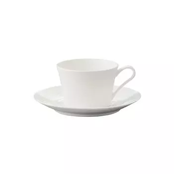 Noritake Cup 250cc Conjunto безопасен для микроволновой печи, можно мыть в посудомоечной машине, 1 шт., белый костяной фарфор (Кофе чай) 93987С/4943