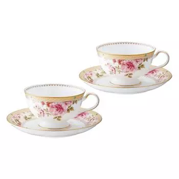 Noritake Cup Saucer 190cc Hartford 2 Bone China & (Парный набор) (Кофе чай) Р97221/4861