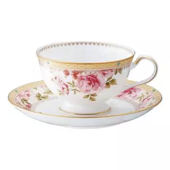 Чашка-блюдце Noritake 190 куб. см. Hartford Bone China & (Кофе чай) Т97221/4861