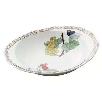 Noritake Curry Pasta Bowl 26cm 690cc Orchard Garden Microwave Safe Bone China & Diameter T97898/4911