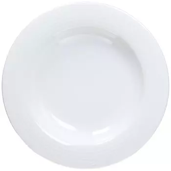 Noritake Deep Plate 23cm Arctic White Microwave Safe Dishwasher Safe 1 Piece White Fine Porcelain (White) 91598/4000