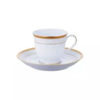 Noritake Demitasse Cup 90cc Hampshire Gold 1 шт. Золотой тонкий фарфор 4335L/91392C