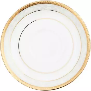 Noritake Demitasse Saucer Hampshire Gold 1 Piece Gold Fine Porcelain 12.5cm 4335L/91392S
