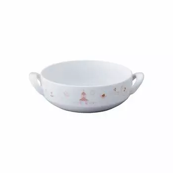 Noritake Hand Bowl Light Step Tableware Microwave Safe Dishwasher Safe 1 Piece Pink Fine Porcelain 16cm/370cc Children s (Reinforced Porcelain)