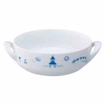 Noritake Hand Bowl Light Step Tableware Microwave Safe Dishwasher Safe 1 Piece Blue Fine Porcelain 16cm/370cc Children s (Reinforced Porcelain)