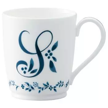 Noritake Mug 285cc Alphabet Mug Collection Microwave Safe Dishwasher Safe S Bone China MT59880/4946-S