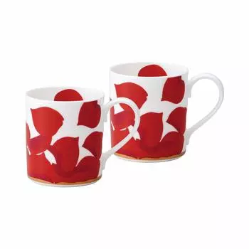 Noritake Noritake Mug 400cc Rosa Rossa 2 Bone China (Pair Set) P97265/4954