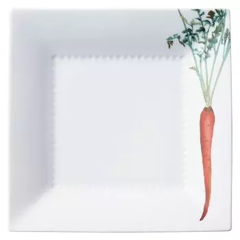 Noritake Noritake Square Plate 23cm Shunsai Kyoka Microwave Safe Dishwasher Safe Kintoki Ginseng Fine Porcelain T5342A/1620-3