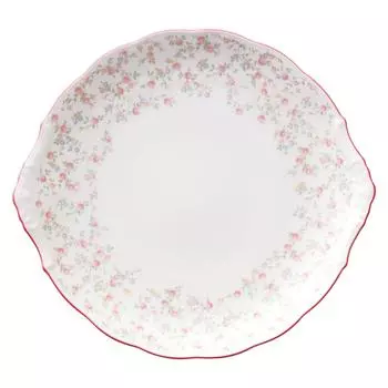 Тарелка Noritake 28 см, милая роза, костяной фарфор, подходит для микроволновой печи T58119A/9940