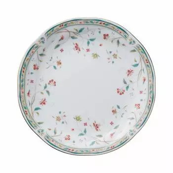 Noritake Plate Diameter Height Flower 1 Bone China approx. 24cm, approx. 2cm, Chintz, piece, 4409L/59316A