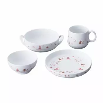 Noritake Plate Hand Bowl Rice Bowl Mug Set 16 см 300 куб. см 16 см 370 куб. см Рис 230 куб. см 245 куб. см Light Step Подходит для микроволновой печи Можно мыть в посудомоечной машине 4 предмета Розовый Fine