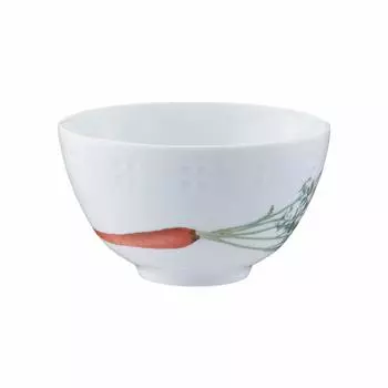 Noritake Rice Bowl Shunsai Kyoka Microwave Safe Dishwasher Safe 1 Piece Kintoki Ginseng Fine Porcelain White 11.5cm T91083/1620-3,