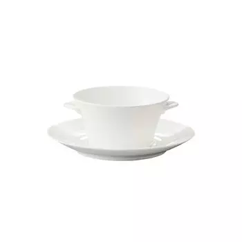 Noritake Soup Cup 225cc Conjunto Microwave Safe Dishwasher Safe 1 Piece White Bone China 93972C/4943