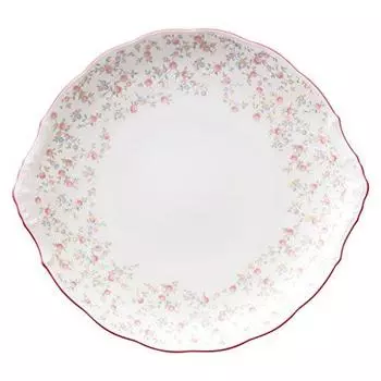 Noritake T58119A/9940 Plate, Cutie Rose, Microwave Safe, Bone China