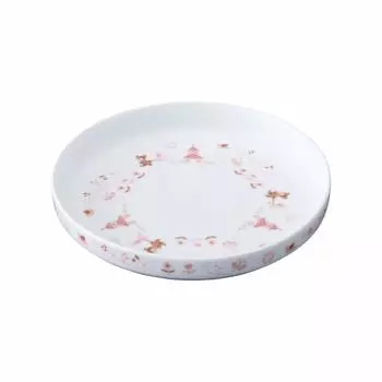 Noritake Тарелка 16 см Легкая ступенчатая посуда Подходит для использования в микроволновой печи Можно мыть в посудомоечной машине 1 шт Розовый тонкий фарфор Диаметр приблизительно Высота приблизительно