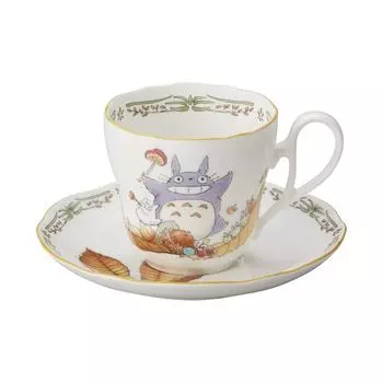 Noritake TT97889/4924-3 Мой сосед Тоторо, можно использовать в микроволновой печи, 1 гость, костяной фарфор