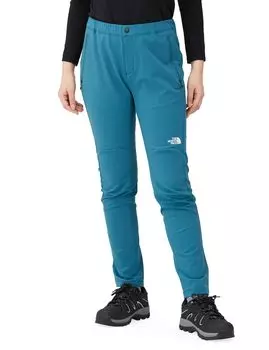 North Alpine Light Water Electrostatic Care Blue Moss M [The Face] Women s Pants, Repellent, Stretch, [SS24]