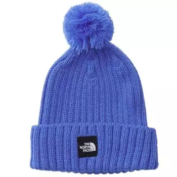 North Baby Cappuccio Lid Unisex Knit Cap Optic Blue Free Size [The Face] [FW23]