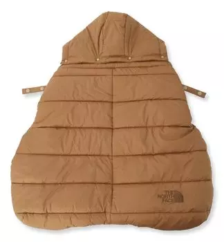 North Baby Shell Детская коляска Utility Brown [The Face] Одеяло, унисекс, переноска, прикрепленная, термо,
