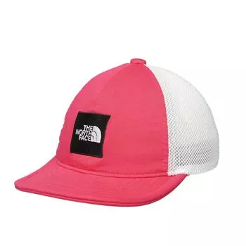 North Baby Square Logo Mesh Cap Pink BF [The Face]