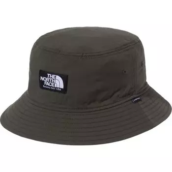 North Camp Side Water UV Removable Chin New M [The Face] Hat, унисекс, водоотталкивающий, уход, ремешок, серо-коричневый/черный