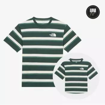 NorTh Face Duro STripe ShorT Sleeve T shirT nT7ur28b CLASSICGREEN/085(WS)
