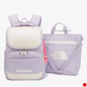 North Face Elementary School Girls Backpack Set Recommended Lilac