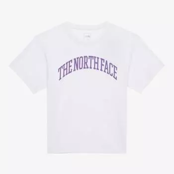 North Face Kids Monoflex Short Sleeve Round Tee White Nt7ur08s WHITE/110