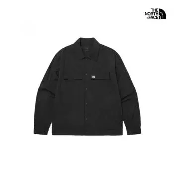 North Face Men S City Chiller Shacket Nj3lp06a blacks/95(M)