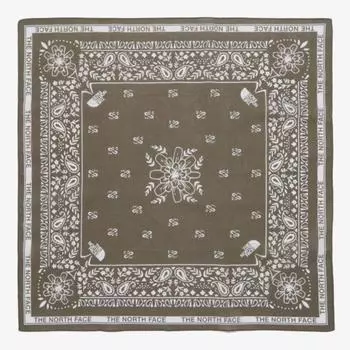 North Face Мужская и женская бандана с узором «пайсли» ATS Альпинистский платок Na5br00e E beige brown (ONE)